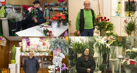 Viaggio tra i fiorai storici di Bari: �Prima "lo si diceva" con un bocciolo, oggi c'� il cellulare�